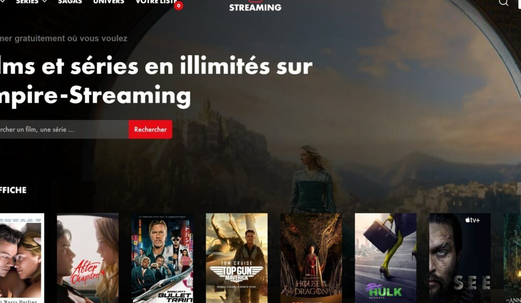 Empire Streaming Com : Le meilleur choix pour regarder vos films et séries en ligne !