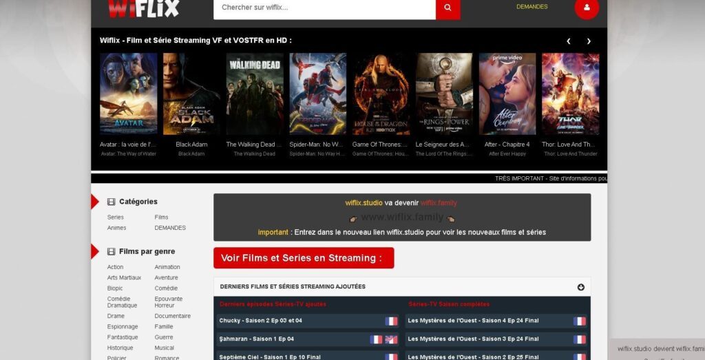 Guide complet pour télécharger un film sur Wiflix