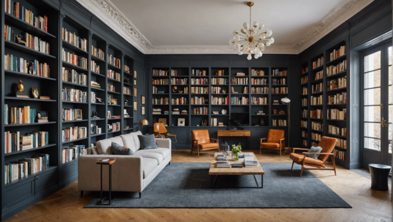 découvrez comment embellir votre bibliothèque avec des idées déco pour la rendre plus esthétique et attrayante.