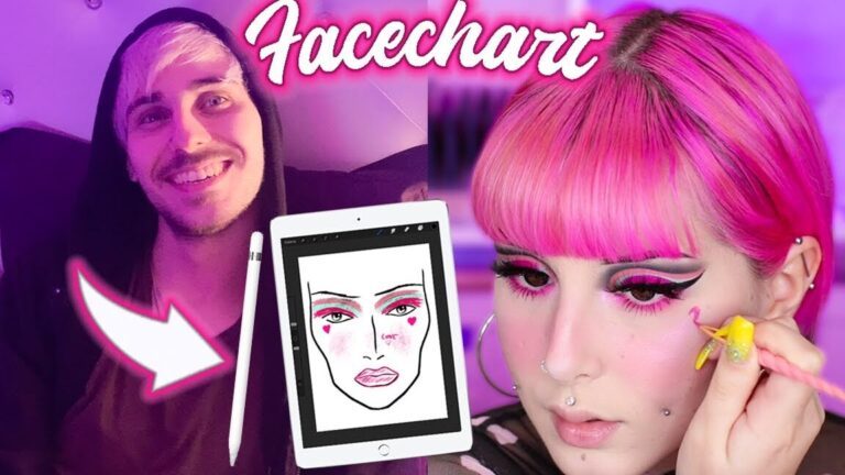 Qu’est-ce qu’un makeup face chart ?