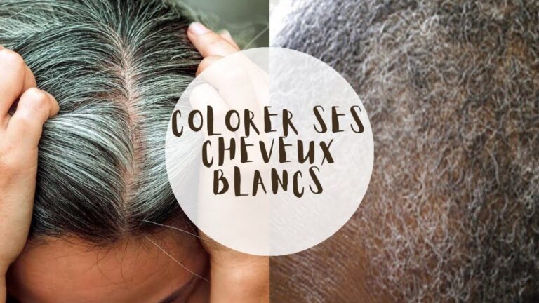 Comment colorer ses cheveux blancs naturellement ?
