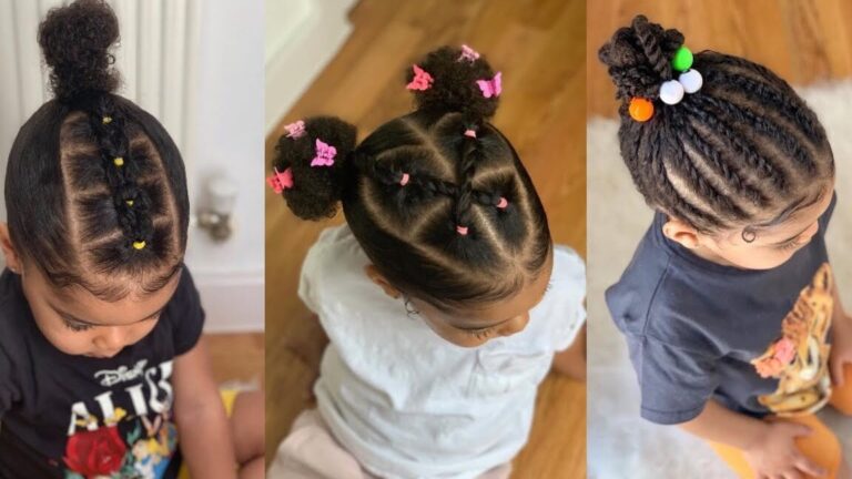 Comment réaliser une coiffure facile pour petite fille aux cheveux courts ?