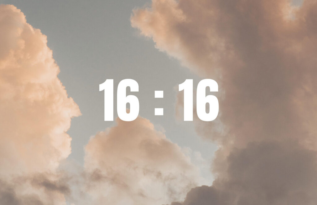 Quelle est la signification de l’heure miroir 16h16 ?