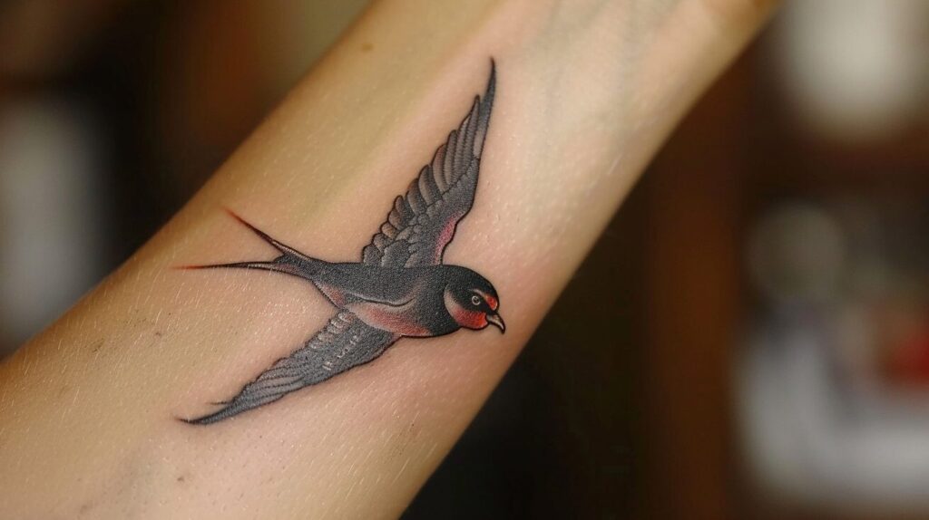 Signification du tatouage d’hirondelle : symbole de liberté ou de renouveau ?
