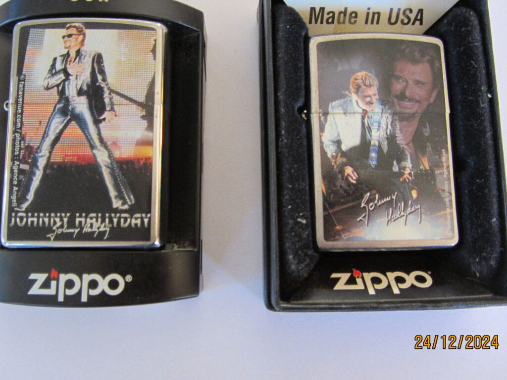 Zippo sort une collection de briquets Johnny Hallyday