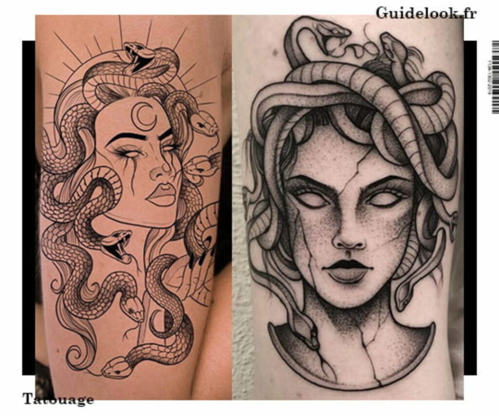 Signification tatouage Medusa : entre mythe et symbolisme moderne