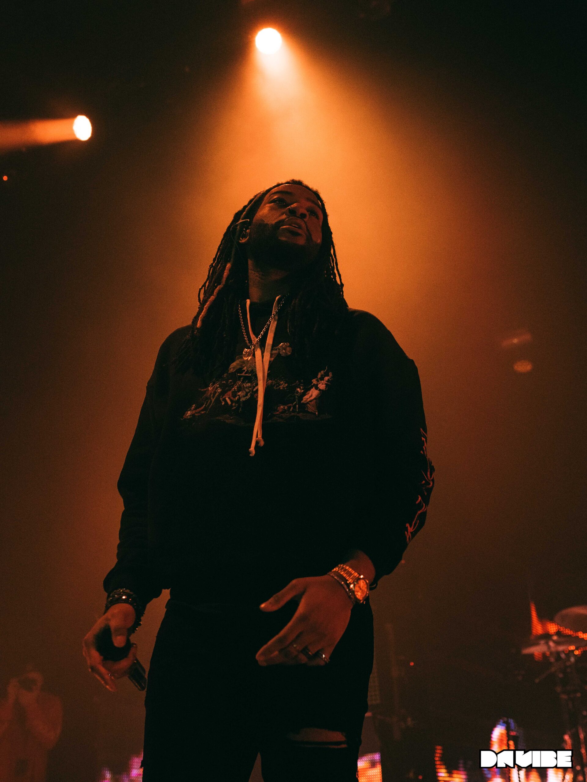 Ambiance du concert Partynextdoor à Paris