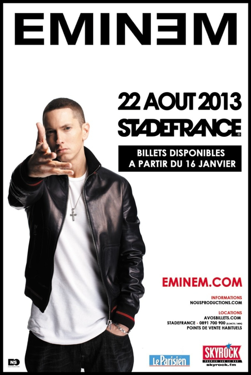 Eminem concert France