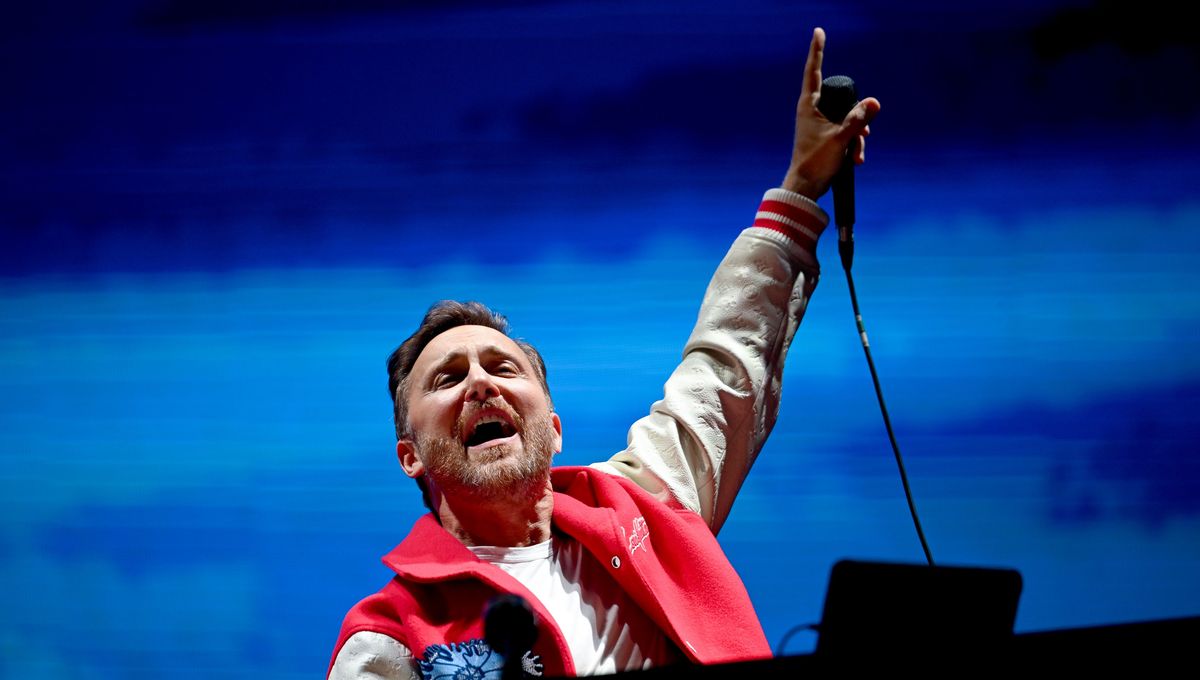 fans concert David Guetta Marseille