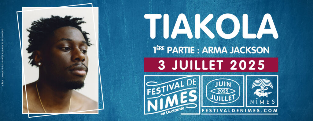 Tiakola en plein concert aux Arènes de Nîmes, une étape phare de sa tournée 2024