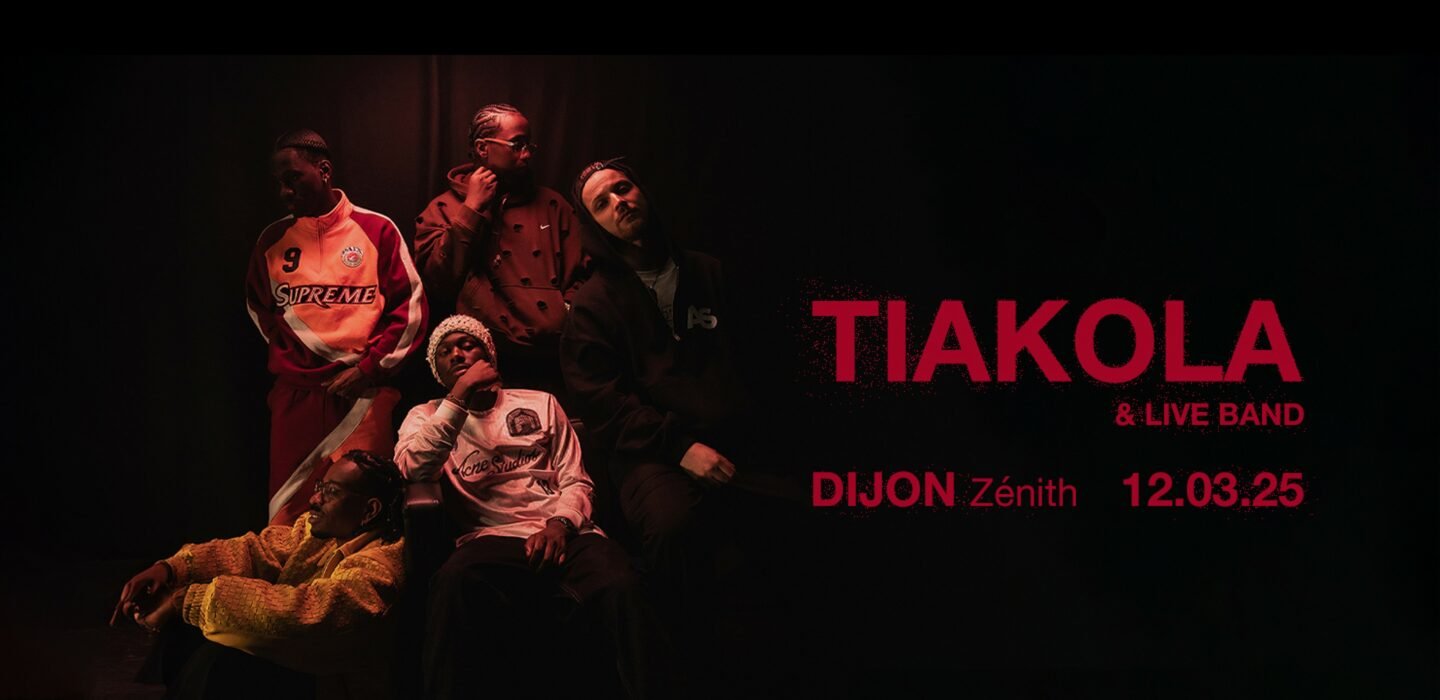 Affiche concert Tiakola 2025 Zénith Dijon