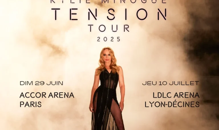 Quel est le prix moyen des concerts internationaux en France en 2025 ?