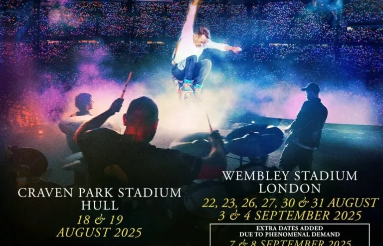 Concert Coldplay 2025 Europe : les premières dates à retenir