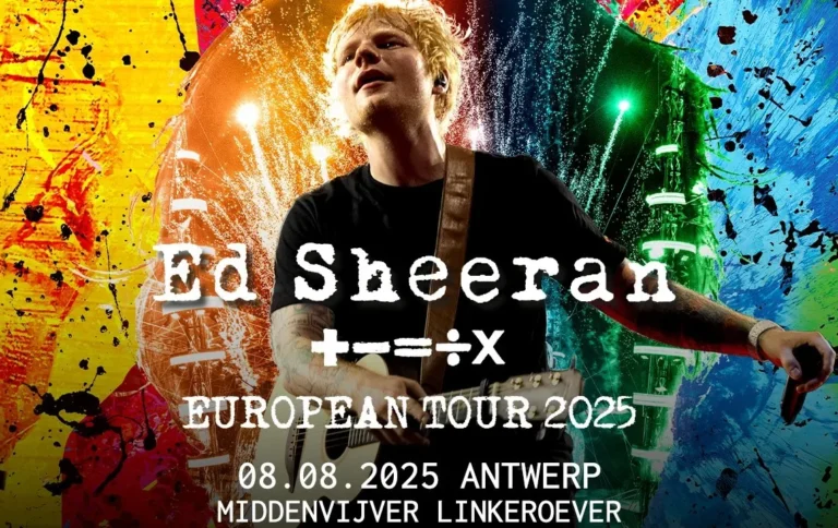 Quels concerts sont prévus en 2025 en Belgique ?