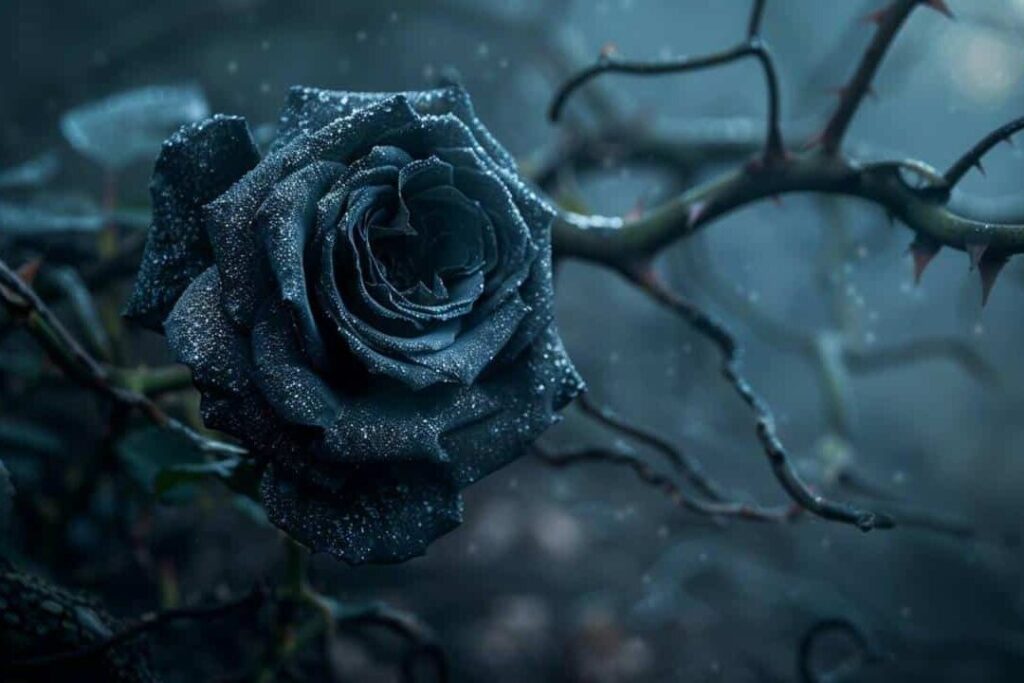 La rose noire et sa signification mystérieuse dans la culture musicale