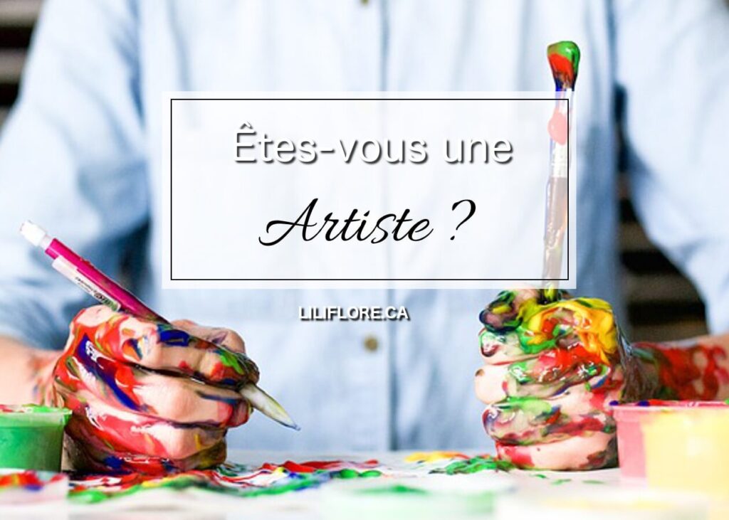 Quel est le caractère d’un artiste ?