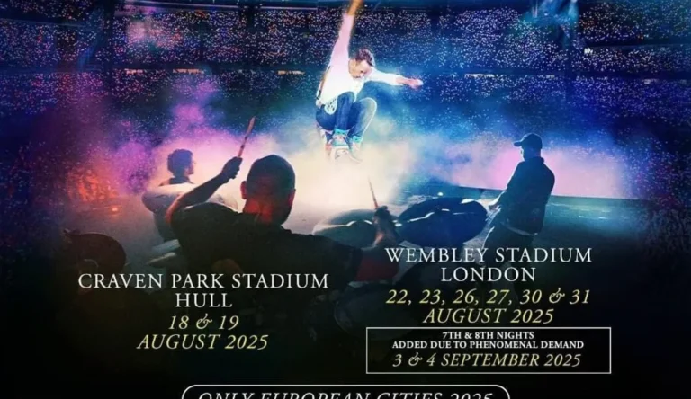 Quand est le prochain concert de Coldplay en France en 2025 ?