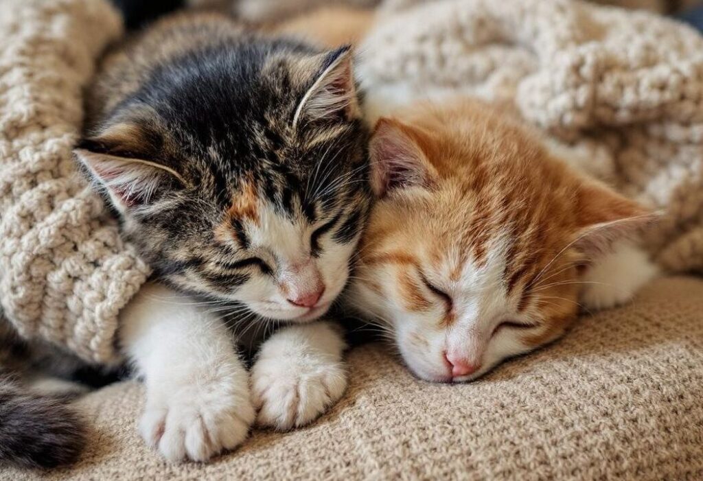 Quelle est la signification spirituelle lorsque votre chat dort sur vous ?