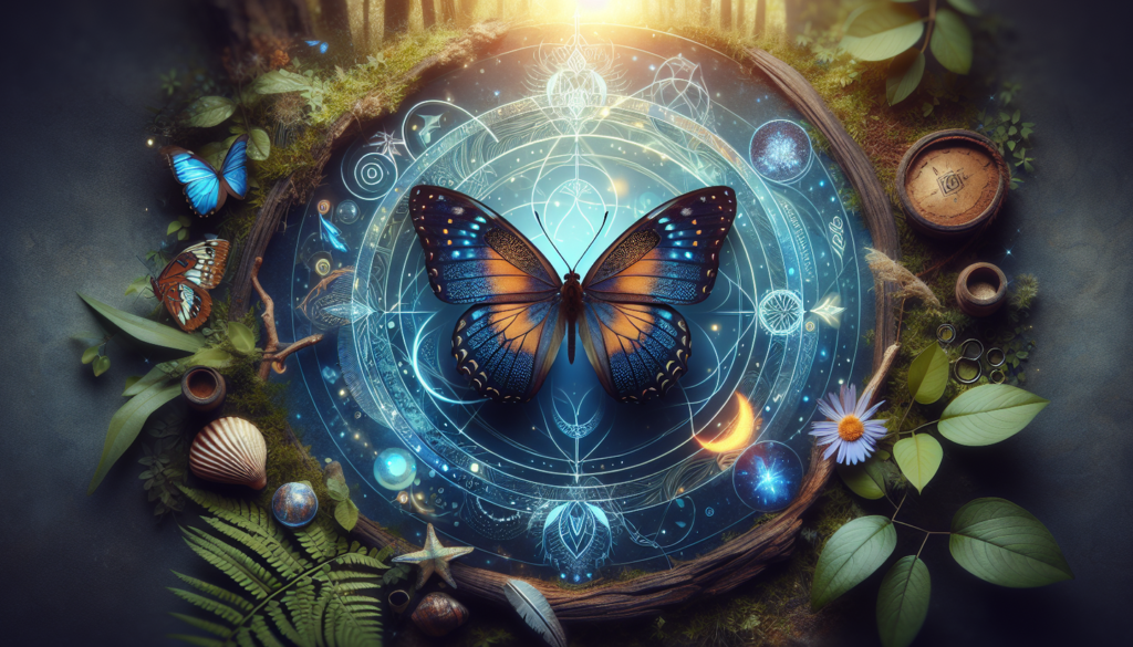Signification du papillon bleu : symboles et croyances cachés
